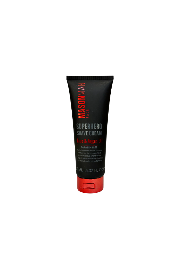 Mason Man Face Superhero Shave Cream Aloe & Argan Oil 150 ml