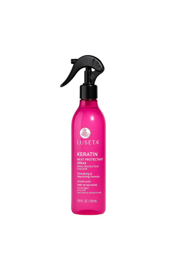 LUSETA Keratin Heat Protectant Spray Color Safe 251 ml