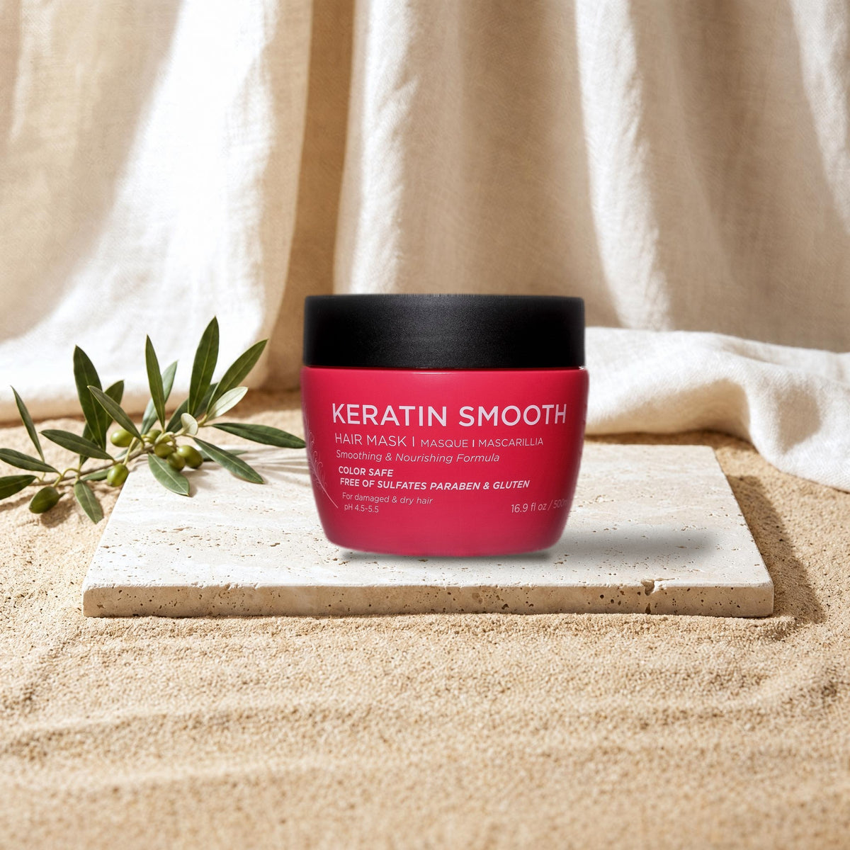 Luseta Keratin Smooth Hair Mask 500 ml