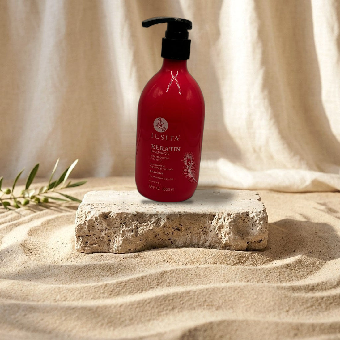 Luseta Keratin Shampoo with Quinoa 500 ml