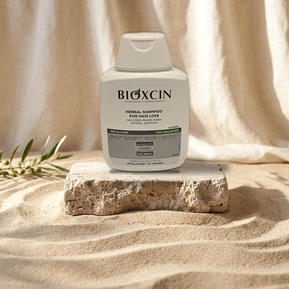 Bioxcin Herbal Shampoo Klasik for Oily Hair 300 ml