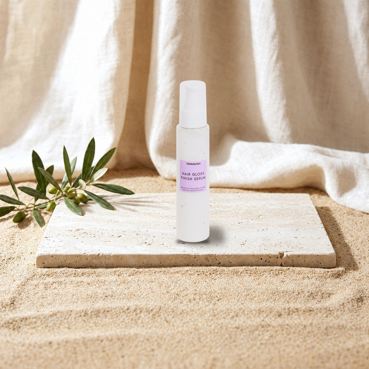 The BeautyDept. Hair Gloss Finish Serum for Frizzy Hair 100 ml