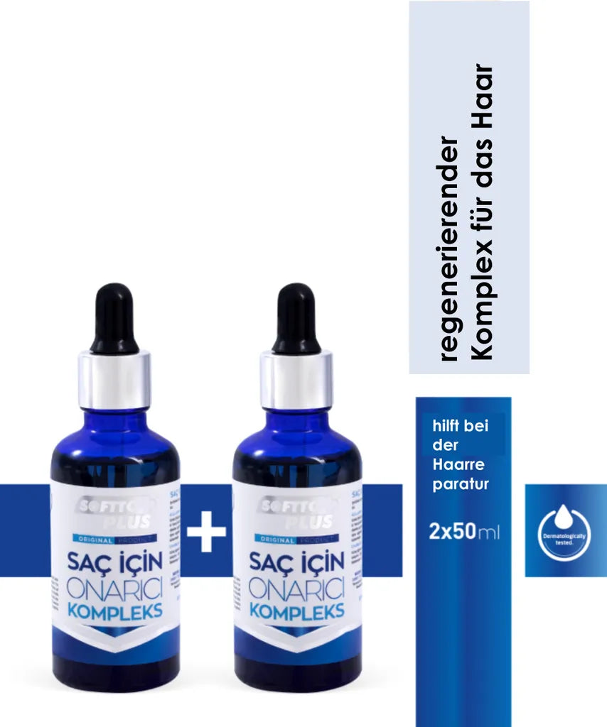 SOFTTO+PLUS Hair Repair Complex Serum 2X50 ml