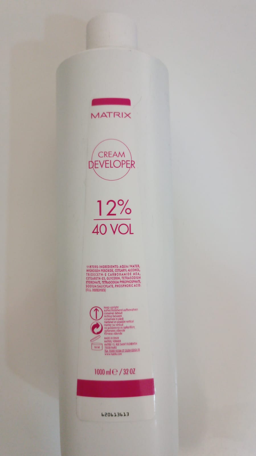 Cream Developer Matrix Matrix Cream Developer %12 /40 vol. -1000 ml – Aegean Vibe