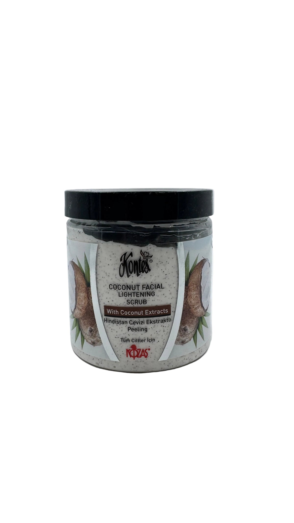 Kontes Coconut Facial Lightening Scrub 250 gr