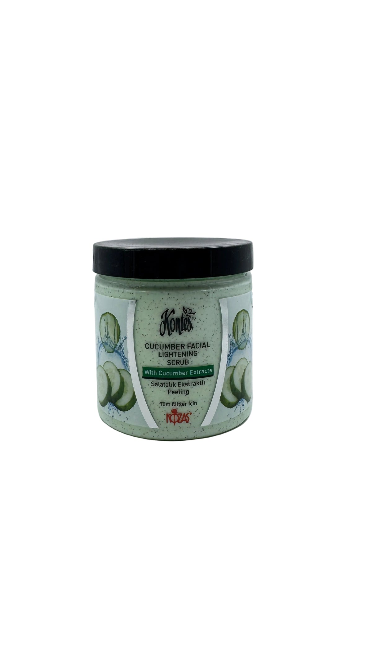 Kontes Cucumber Facial Lightening Scrub 250 gr