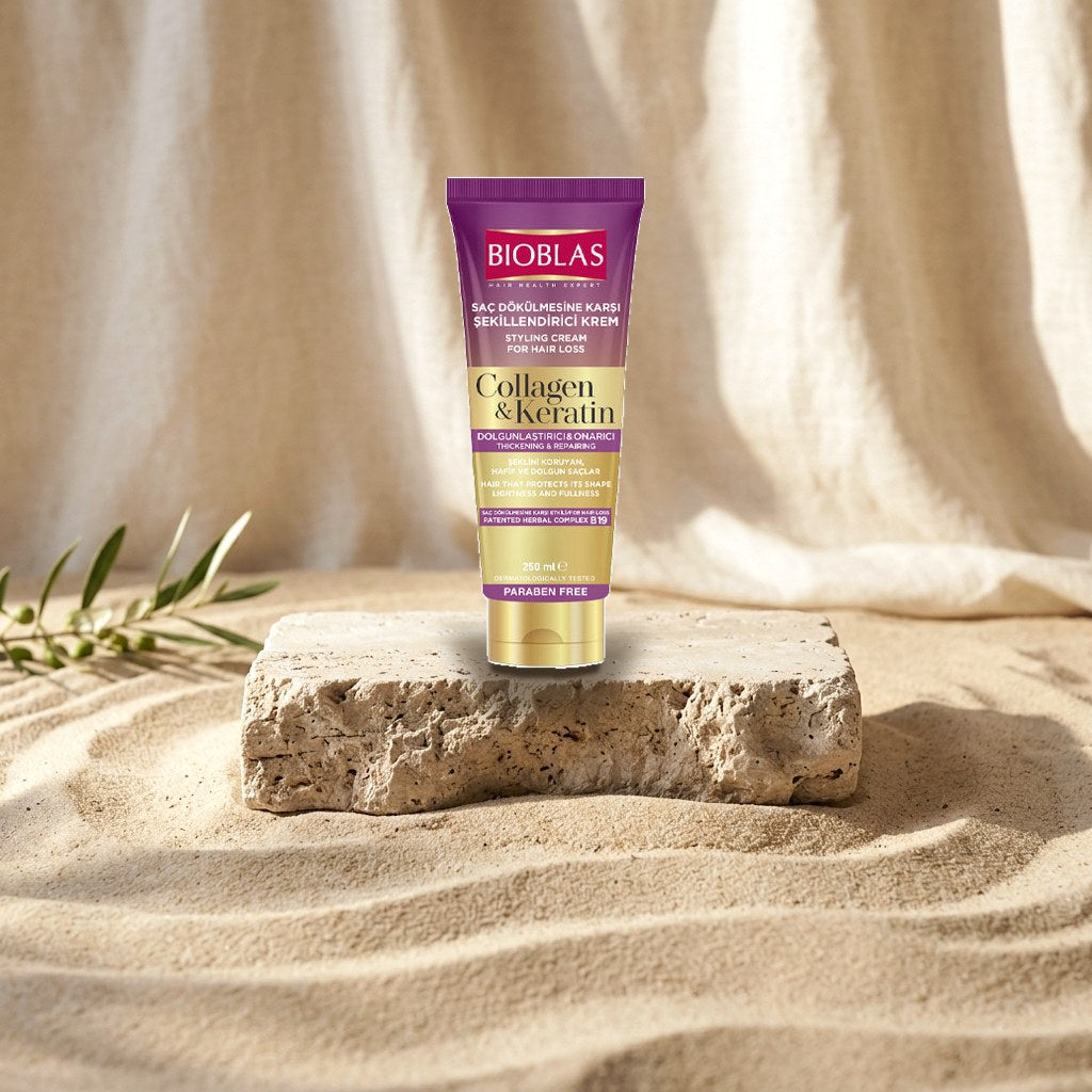 BIOBLAS Collagen & Keratin Cream 250 ml