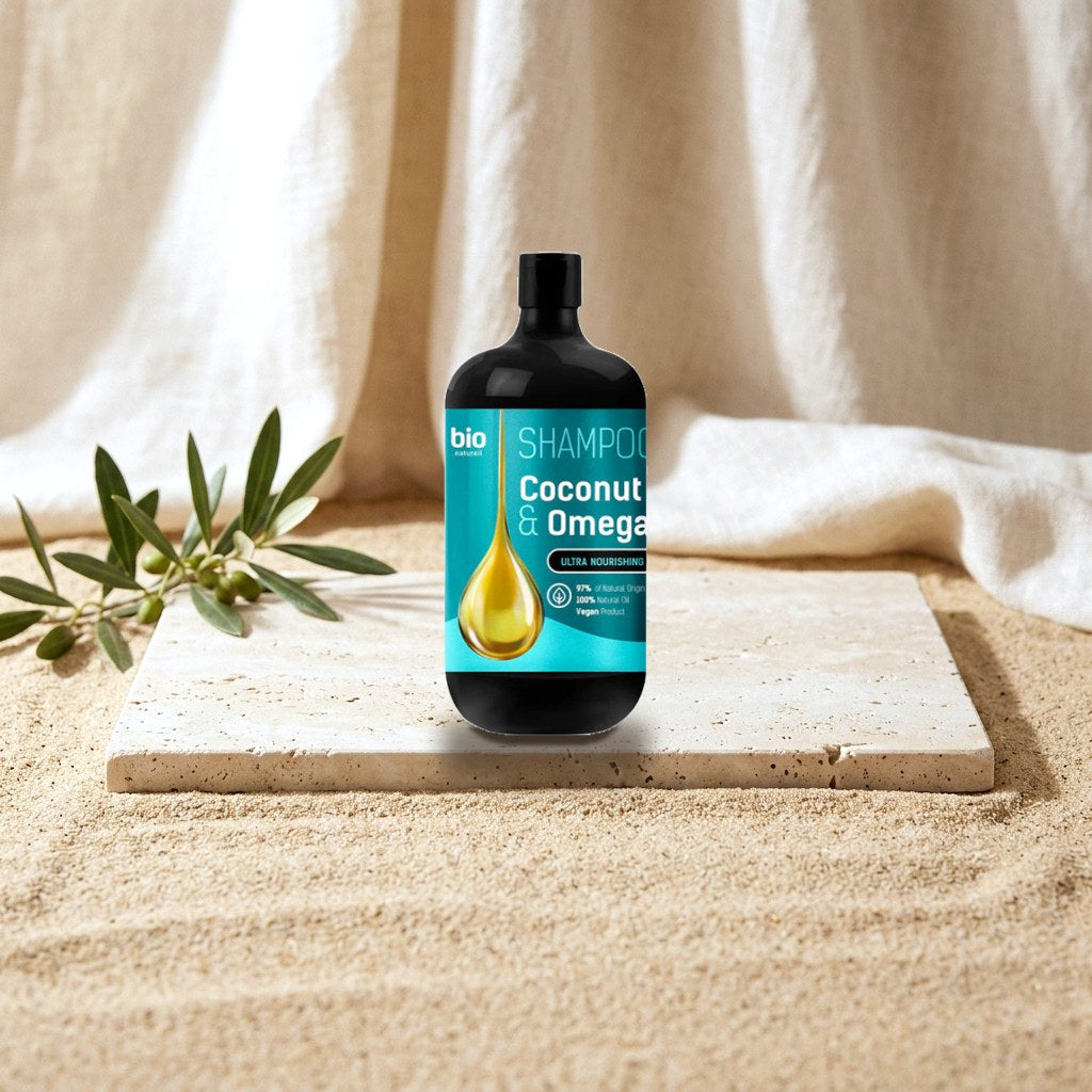 BioNaturell Ultra Nourishing Shampoo Coconut Oil & Omega 3 946 ml