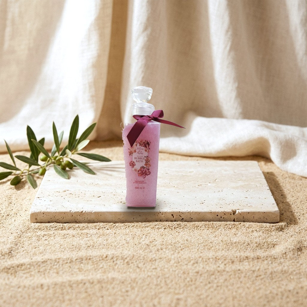 Bloom To Relax Bubble Bath Enriched with Pink Bouquet Scent 500 ml