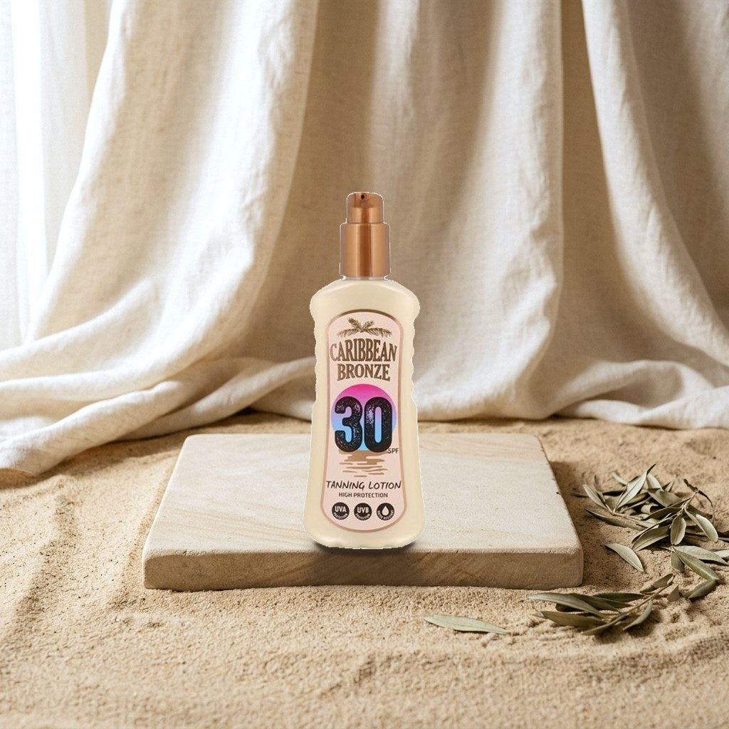 Caribbean Bronze Tanning Lotion Lspf 30 200 ml