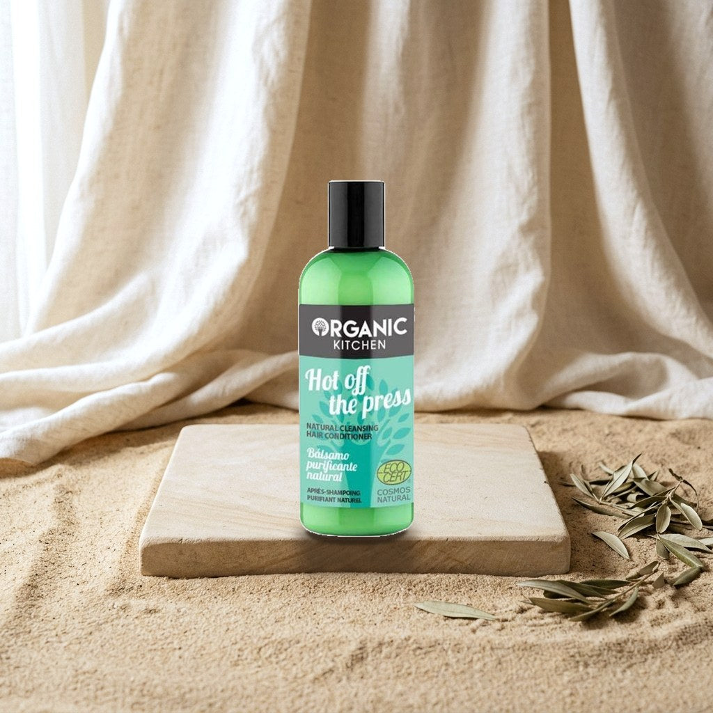 Cosmos Natural Organic Kitchen Hot off the press Natural Cleansing Hair Conditioner 260 ml X 2