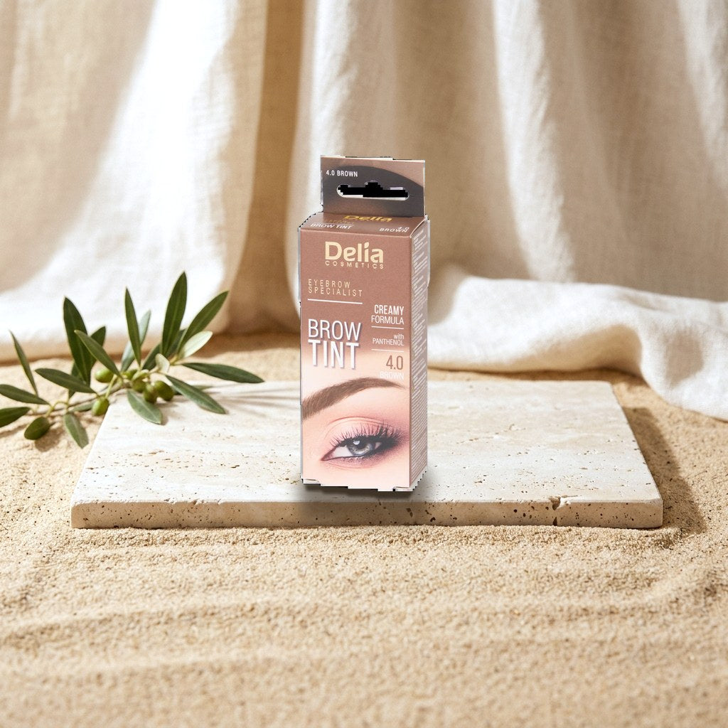 Delia Cameleo eyebrow tint 4.0 Brown - Delia cosmetics 15 ml