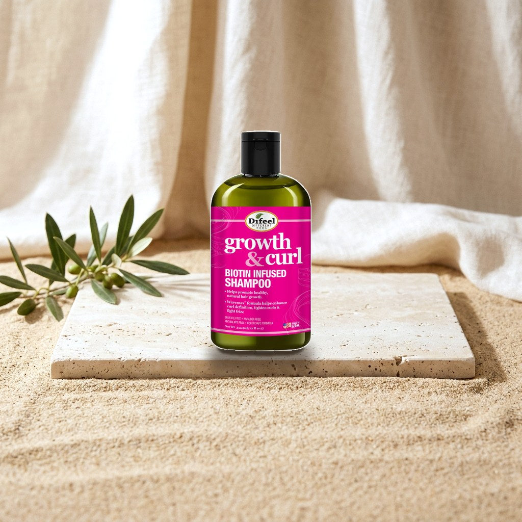 Difeel Growth&Curl Biotin Infused Shampoo 354 ml