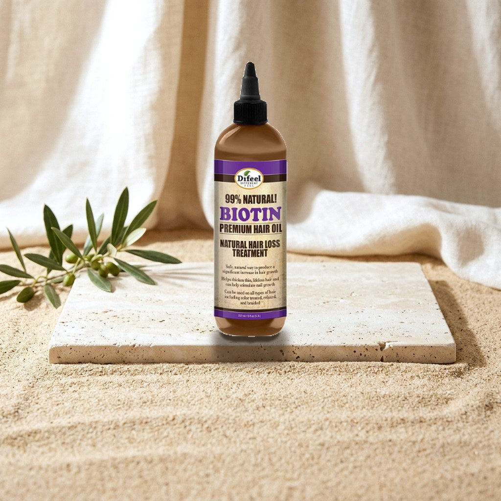 Difeel Premium Biotin Hair Oil – Strengthen & Nourish 237 ml