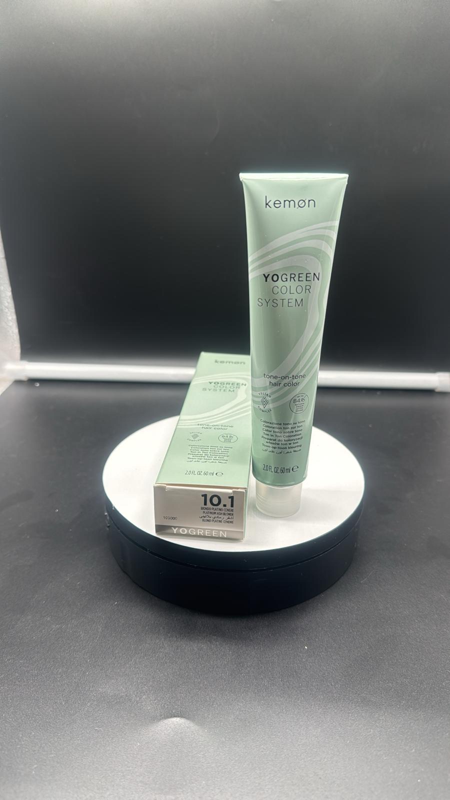Kemon Yo Green Color System tone on tone 10,1(platinum ash blonde) 60 ml