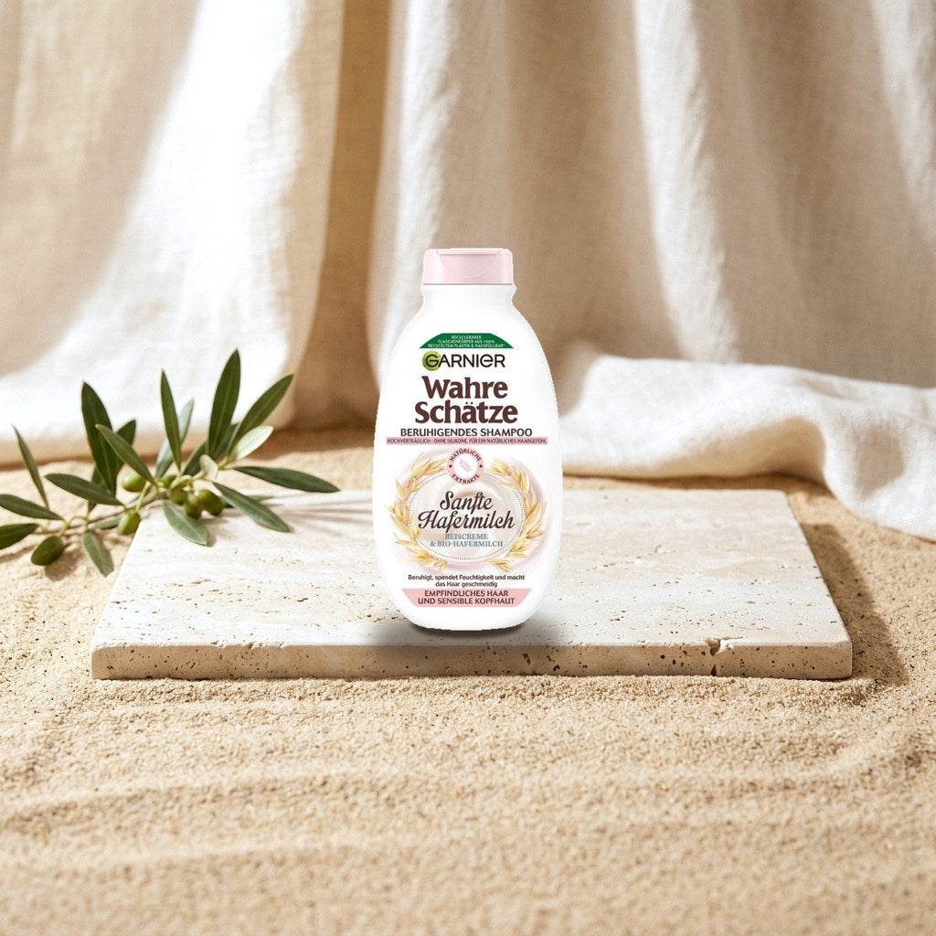 Garnier Wahre Schätze Soothing Shampoo Gentle Oat Milk 600 ml