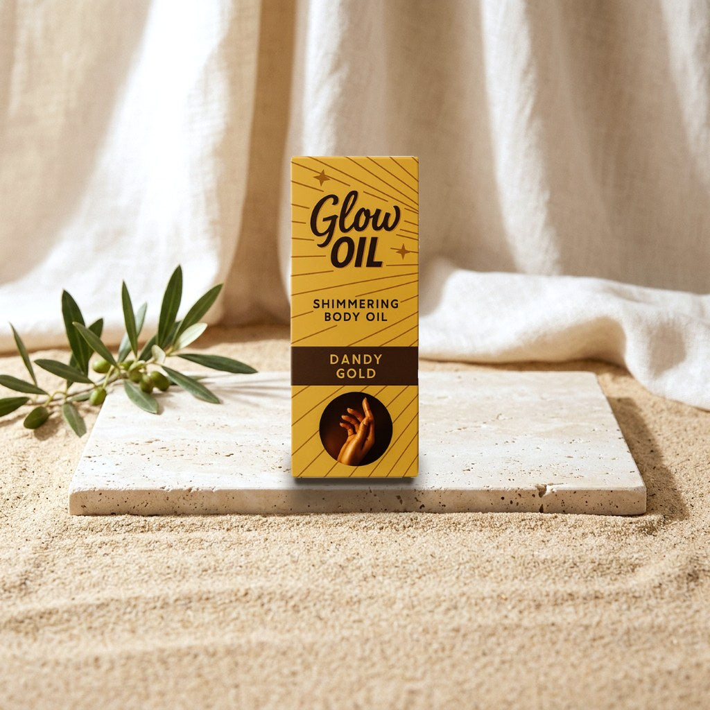 Glow Oil Shimmering Body Oil Dandy Gold 30 ml