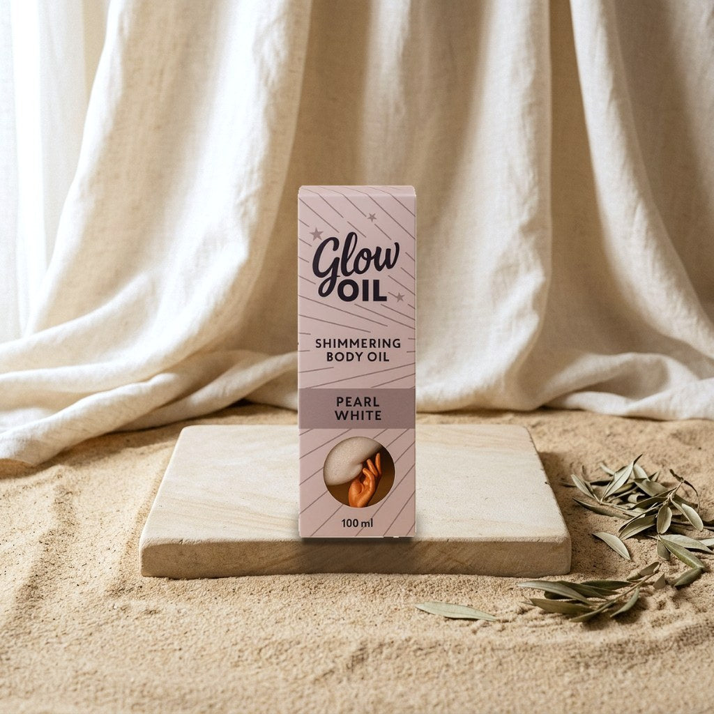 Glow Oil Shimmering Body Oil Pearl White 30 ml