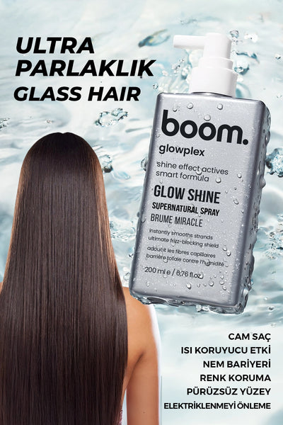 boom. glowplex Glow Shine Hair Spray 200 ml – Aegean Vibe
