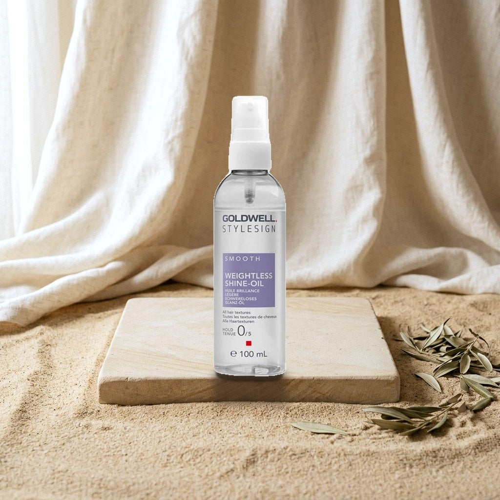 Goldwell StyleSign Smooth Weightless Shine-Oil 100 ml – Featherlight Shine & Smoothness