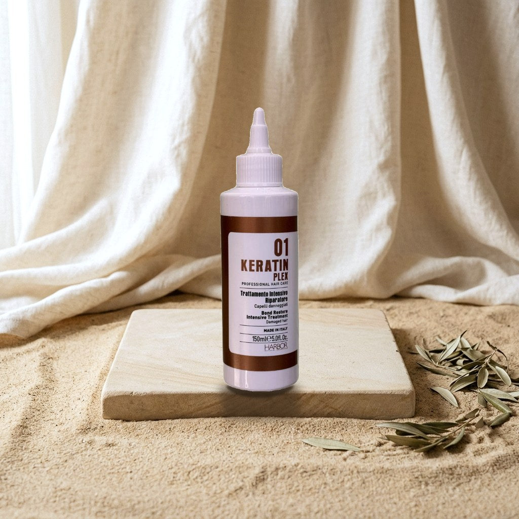 Harbor Natural Cosmetics 01 Keratin Plex Bond Restore Intensive Treatment for Damaged Hair 150 ml