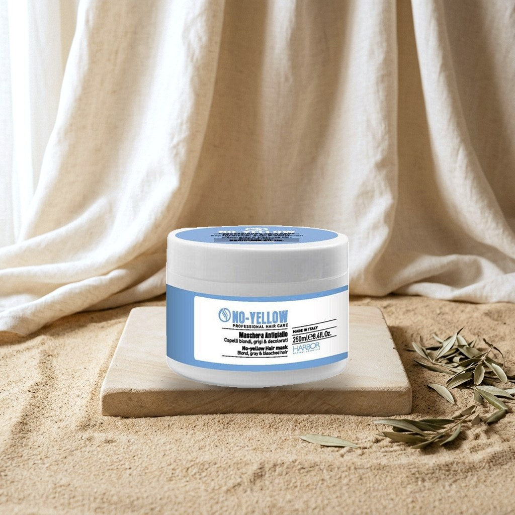 Harbor No-Yellow Hair Mask for Blond Gray Bleached Hair 250 ml