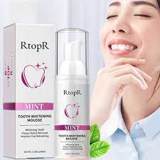 RtopR Mint Tooth Whitening Mousse 60 ml - Aegean Vibe