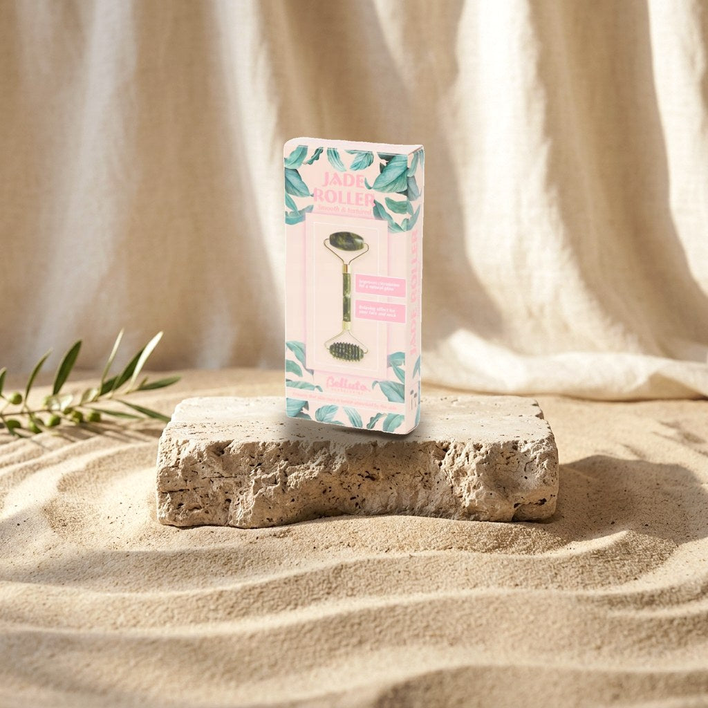 Jade Roller Gift Edition – Smooth & Textured Facial Tool