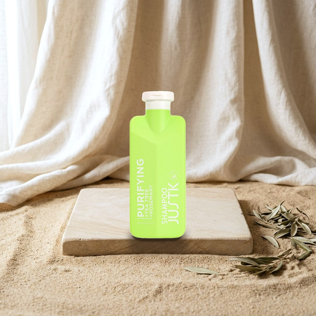 JustK Purifying Shampoo – Rosemary & Tea Tree 300 ml