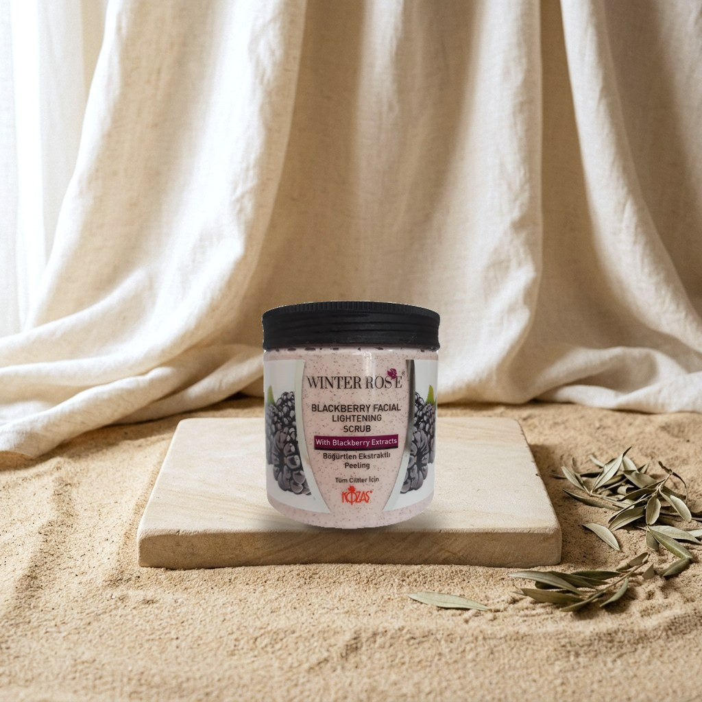 Kontes Blackberry Facial Lightening Scrub 250 gr