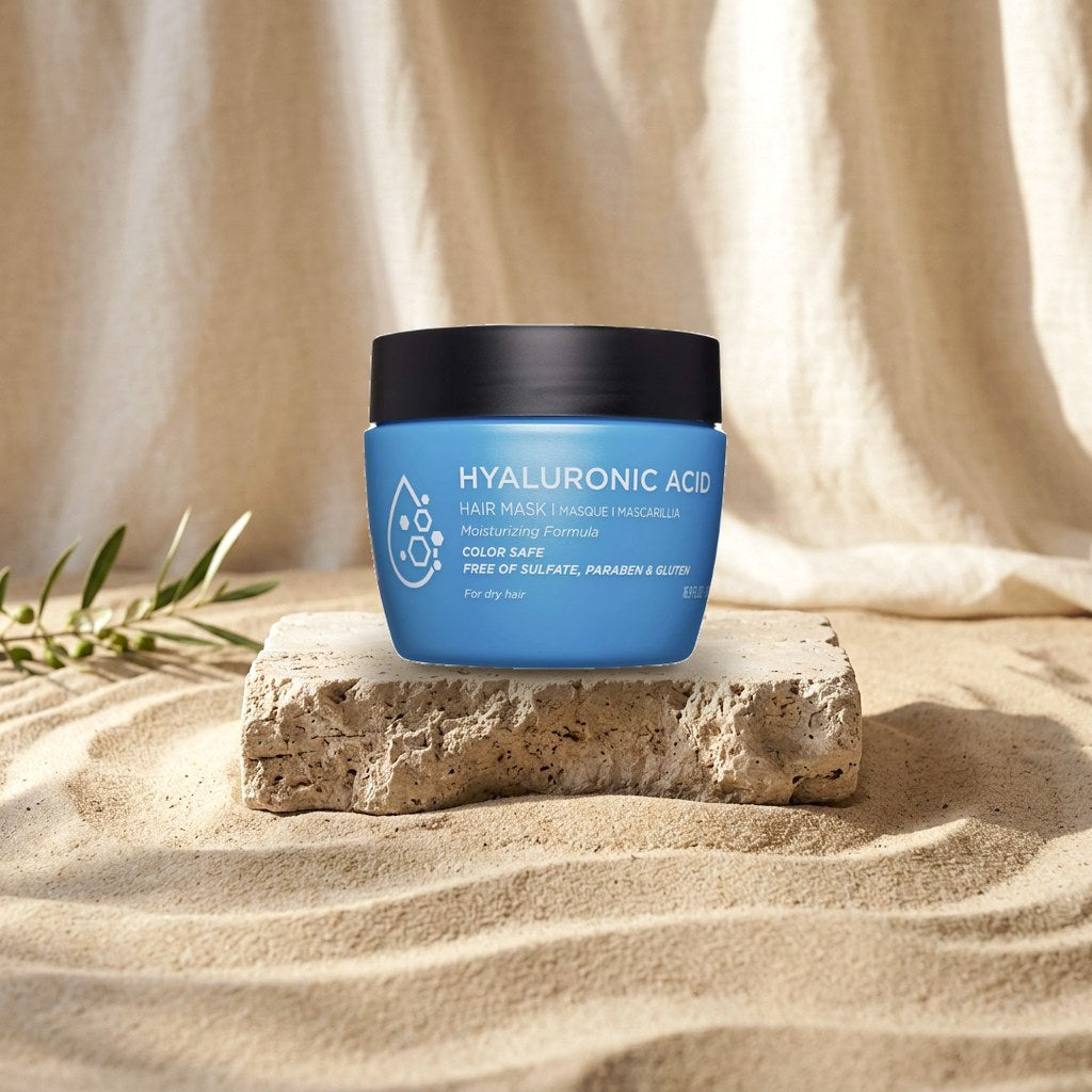 Luseta Hyaluronic Acid Hair Mask – Deep Moisturizing Formula 500 ml