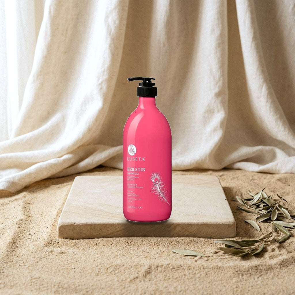 Luseta Keratin Shampoo Smoothing & Nourishing Formula 33.8 Fl.