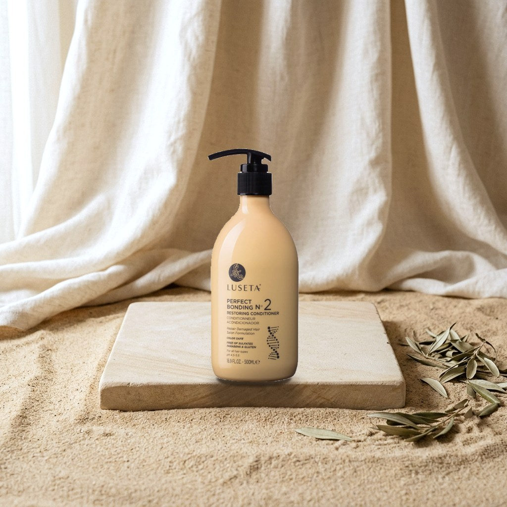 Luseta Perfect Bonding Restoring Conditioner, Bond Strengthening & Color Longevity for All Hair Type, Sulfate & Paraben Free,  500 ml