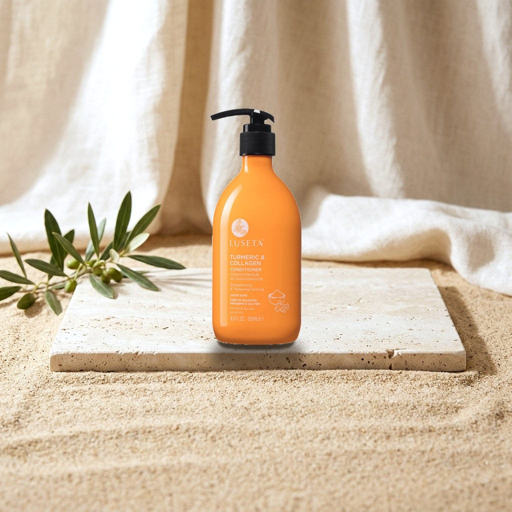 Luseta Turmeric & Collagen Conditioner 500 ml - For Thin & Oily Hair