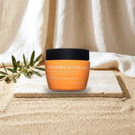 Luseta Turmeric & Collagen Hair Mask 500 ml Thickening Hair Treatment for Thin and Oily Hair, Nourish Scalp, Frizz Control & Add Shine, Sulfate Free