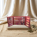 MAX&MORE ULTIMATE MAKE UP PLATTE beauty make up diary with 38 different color and  4 lighters