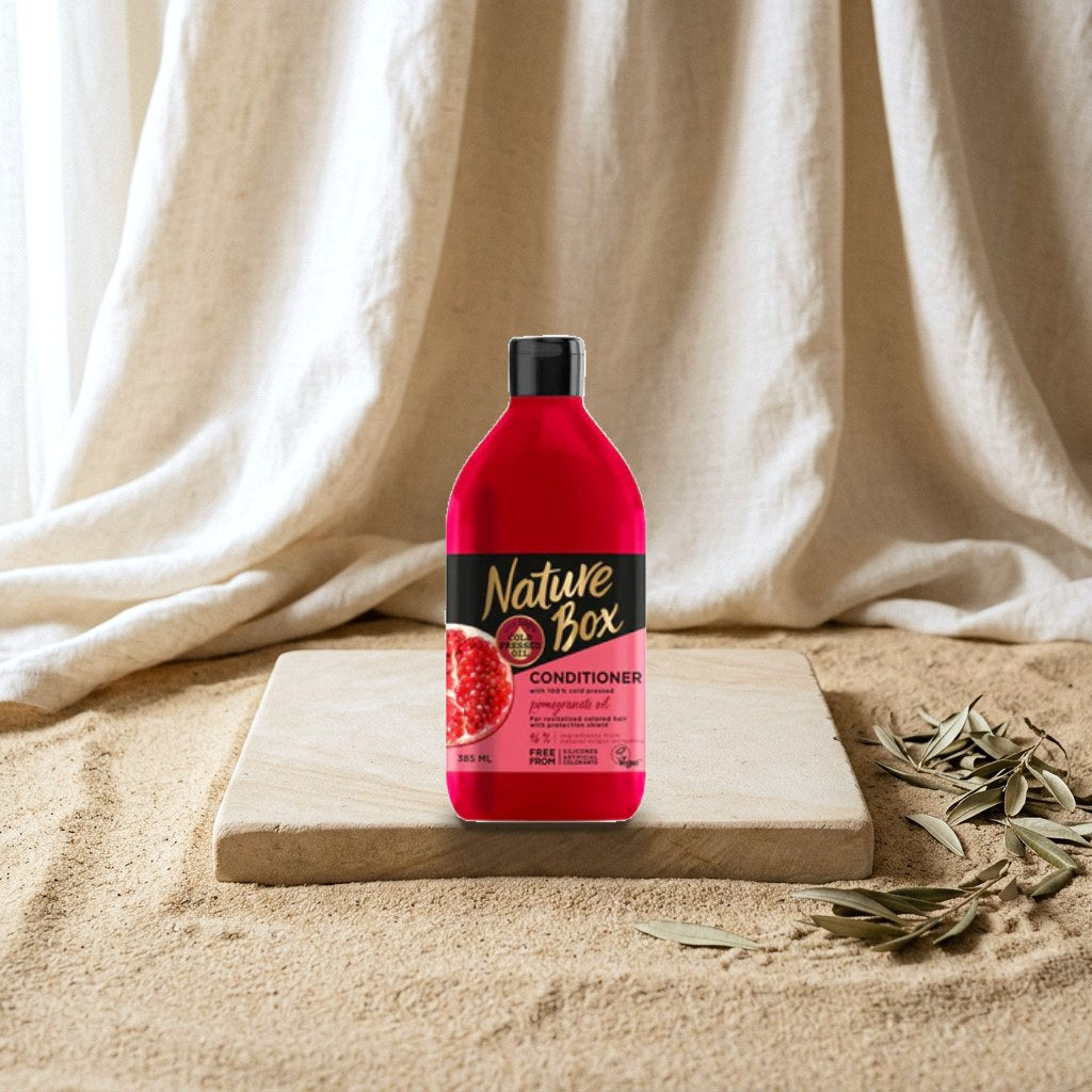 Nature Box Hair Conditioner for Coloured Hair 385 ml
