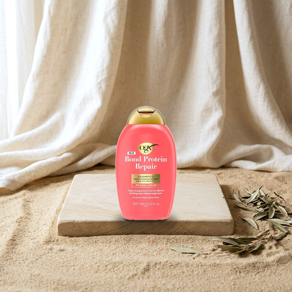 OGX Repair and Protect Bond Protein Repair Shampoo, 385 ml