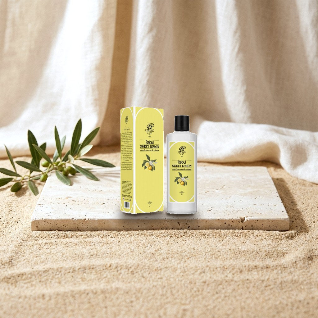 Rebul Sweet Lemon Cologne 250 ml-Refreshing Citrus  Scent