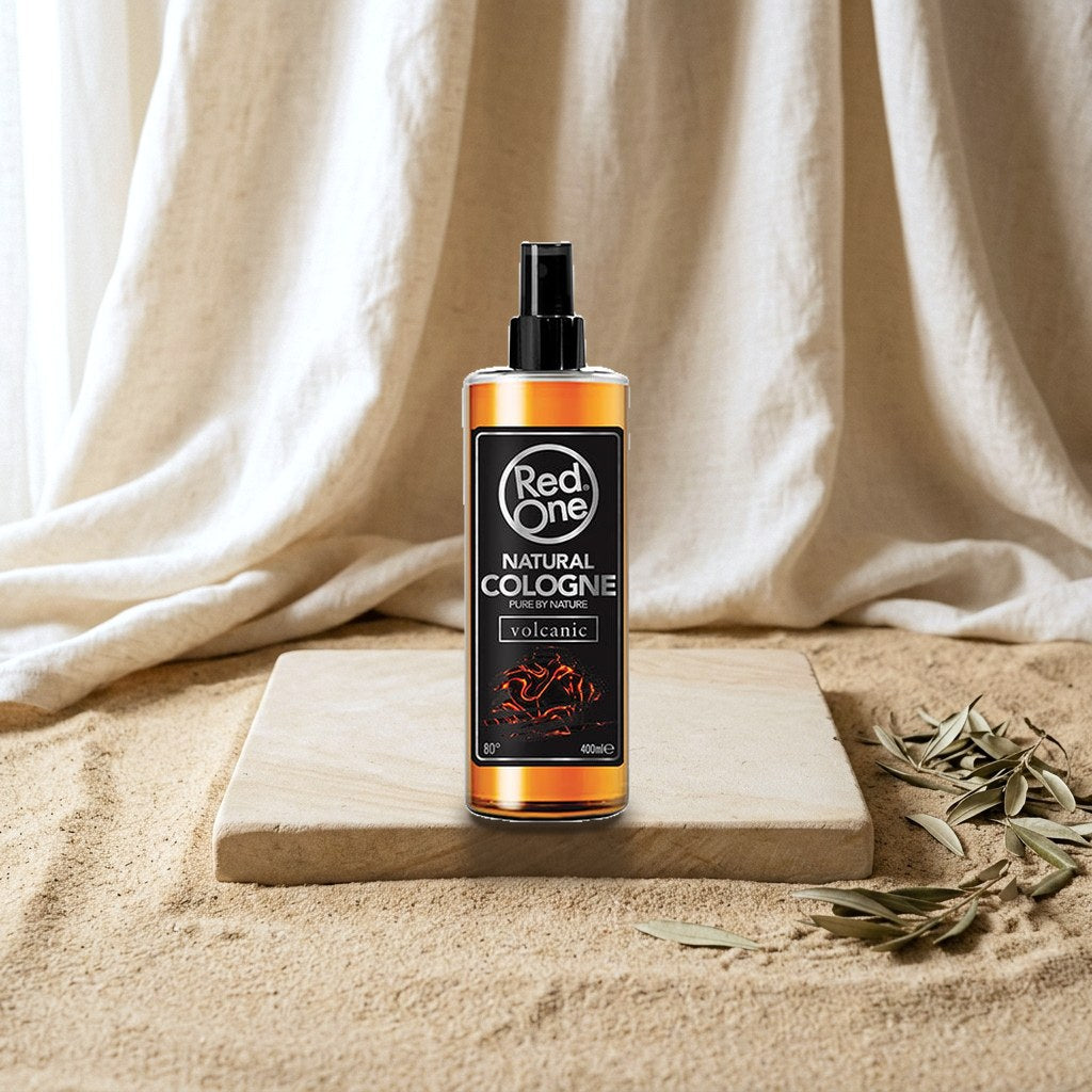 RedOne Hairdresser Cologne Volcanic 400 ml – Refreshing & Masculine Fragrance for the Modern Man