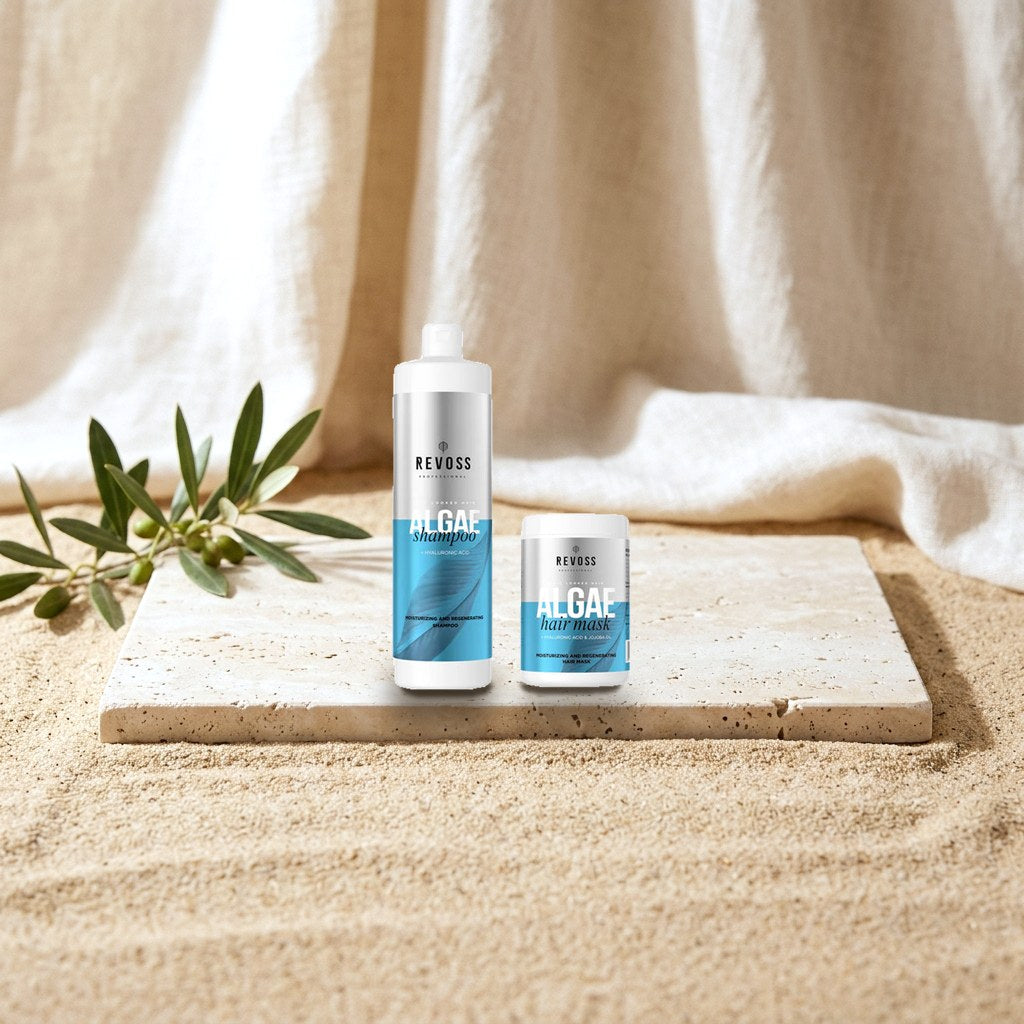 REVOSS Algae 2-in-1 Set – Algae Shampoo & Hair Mask for Revitalized Hair