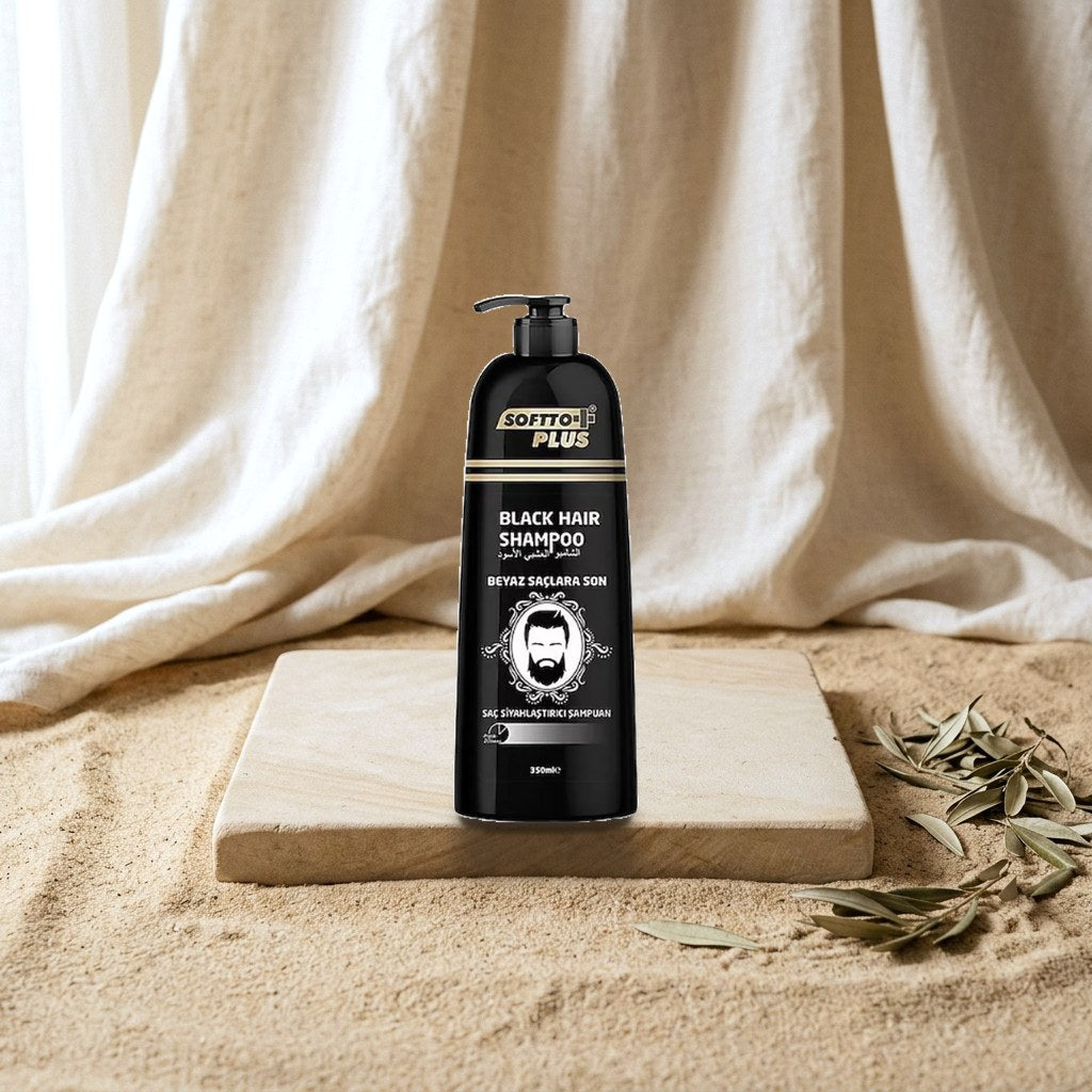 Softto Plus Black Hair Shampoo 350 ml