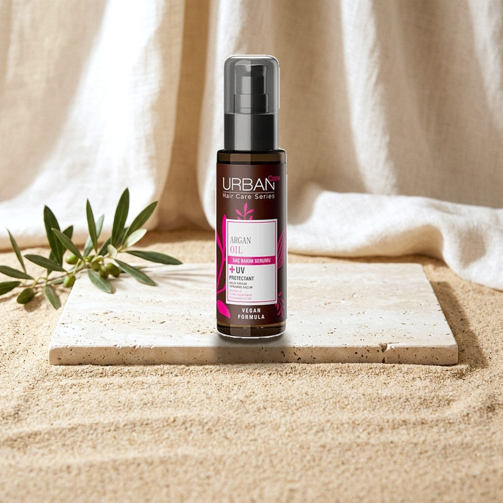 URBAN CARE Argan Oil Hair Serum 75 ml – Deep Nourishment for Dry & Damaged Hair