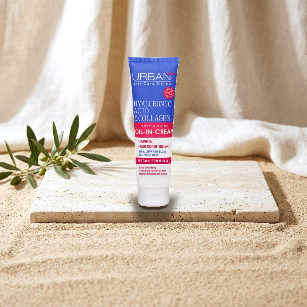 Urban Care Hair Care Series Hyaluronic Acid & Collagen Soft and Shine Oil-In-Cream 150 ml