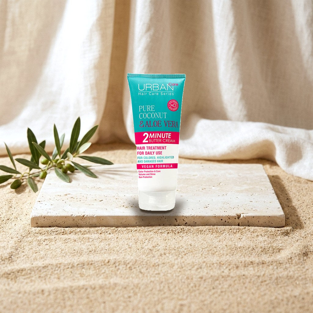 Urban Care Pure Coconut & Aloe Vera 2 minute Butter Hair Cream 200 ml