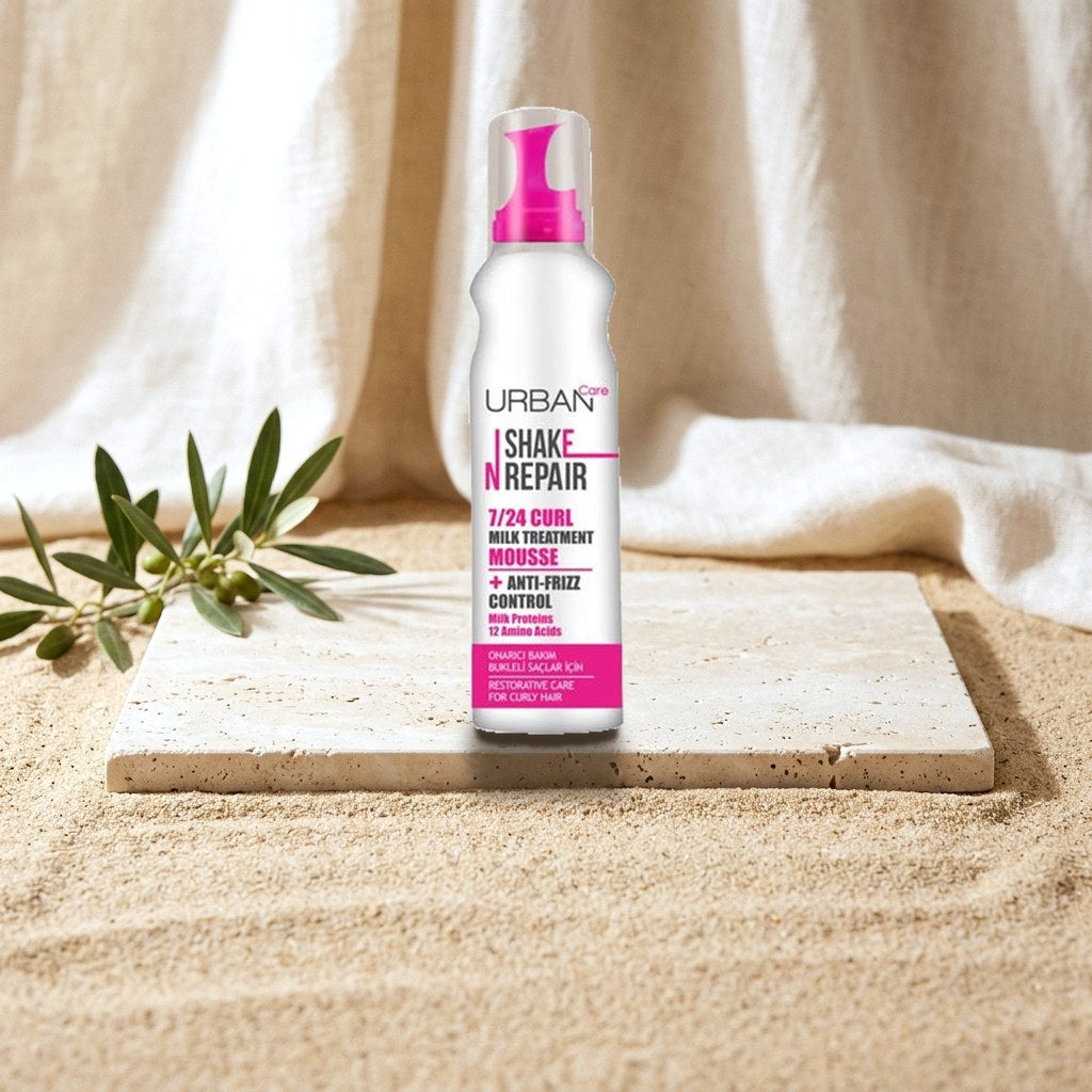 Urban Care Shake N Repair 7/24 Curl Milk Treatment Mousse 150 ml