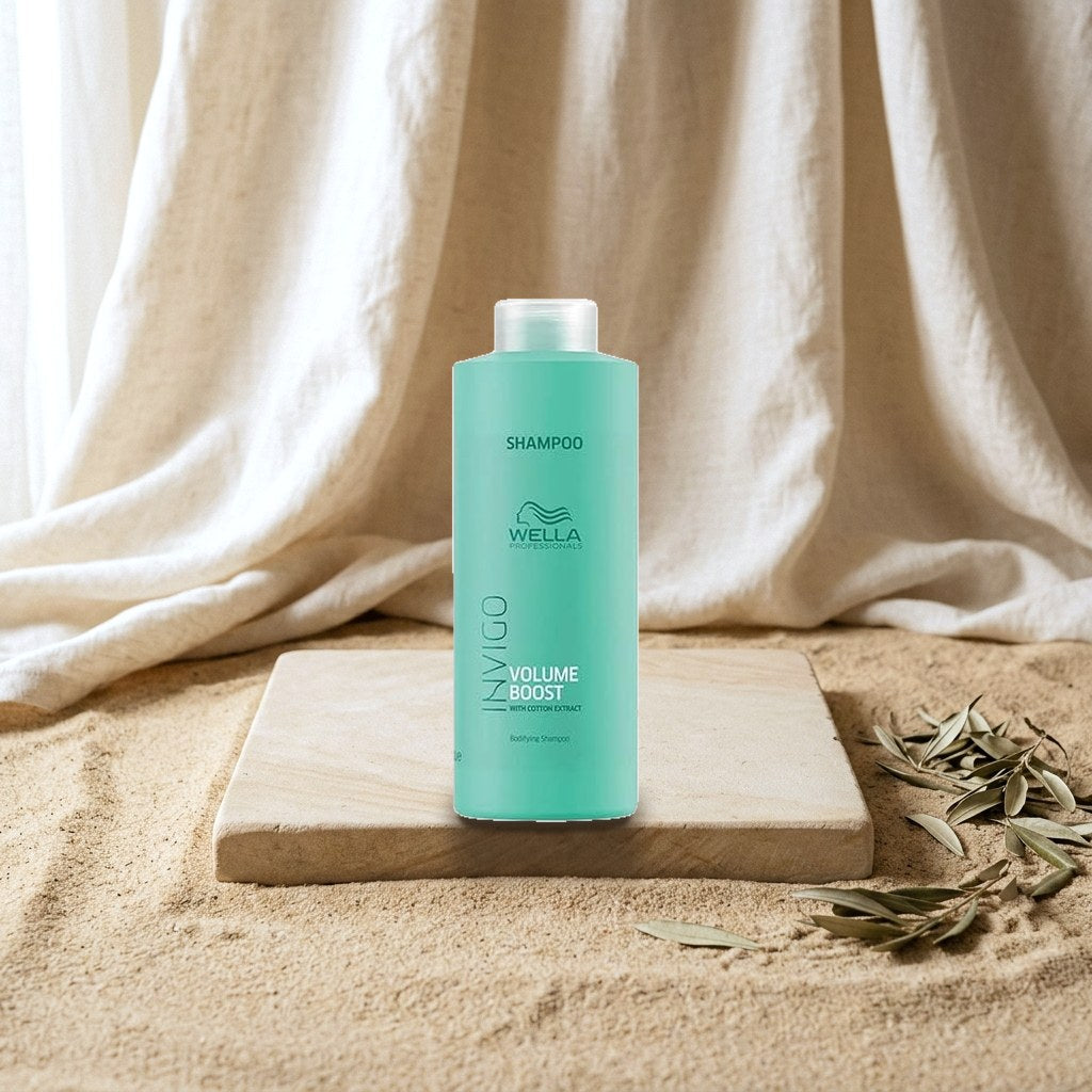 WELLA Professionals Invigo Volume Boost Shampoo with Cotton Extract 1000 ml