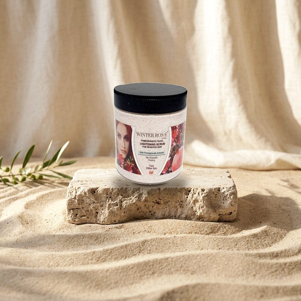 Kontes Winter Rose Pomegranate Facial Lightening Scrub 500 gr