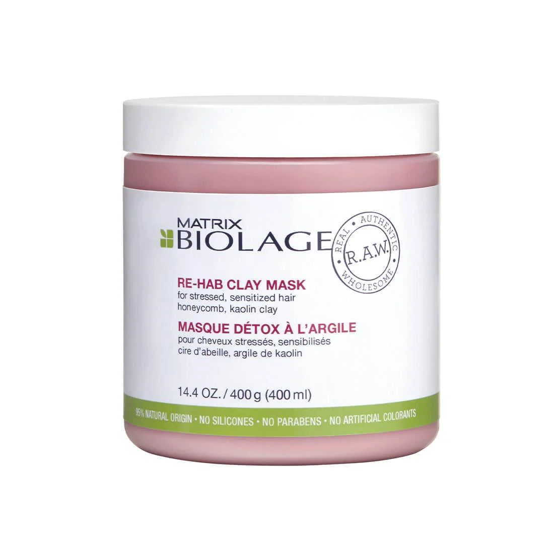 MATRIX BIOLAGE Re-Hab Clay Hair Mask 400 ml - Aegean Vibe