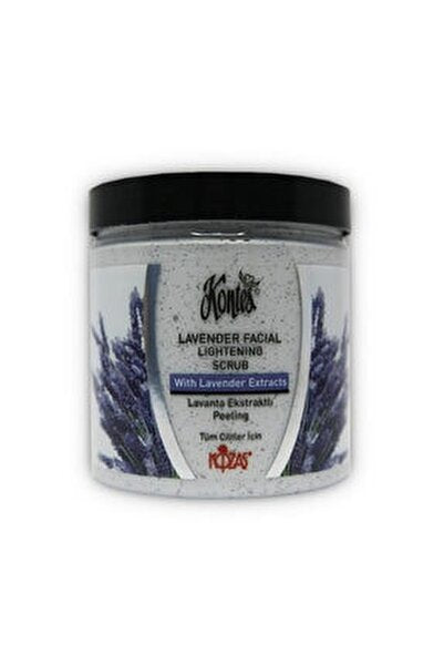 Kontes Lavender Facial Lightening Scrub 250 gr - Aegean Vibe
